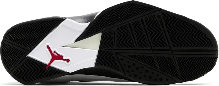 Jordan True Flight "White / Varsity Red" sneakers - Image 4