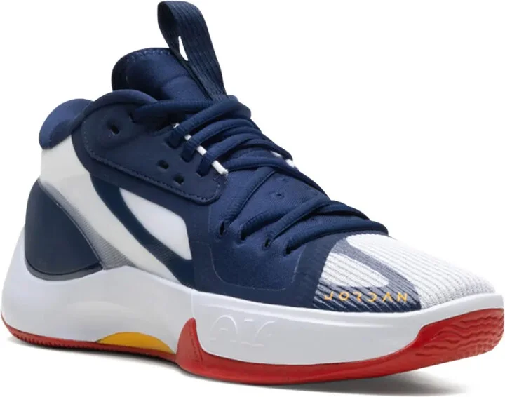Jordan Zoom Separate "Midnight Navy/University Gold" sneakers - Image 2