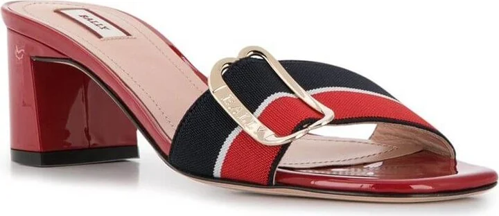 Jordy Women's 6225830 Red/Blue/White Polyester Sandals