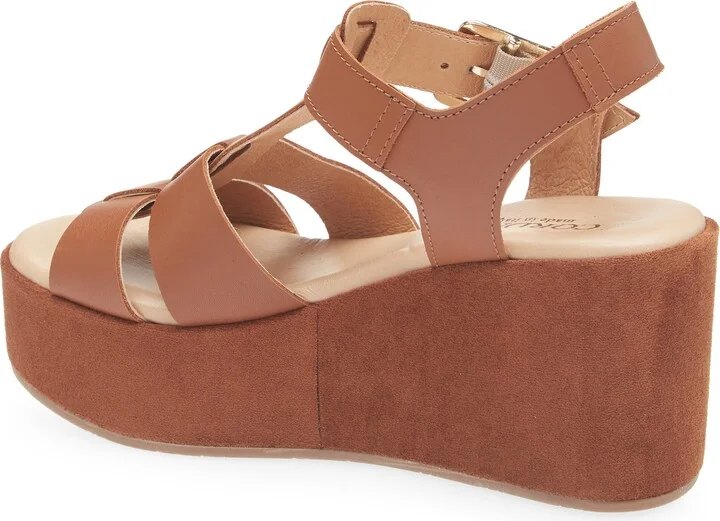 Jordynn Ankle Strap Platform Wedge Sandal - Image 8