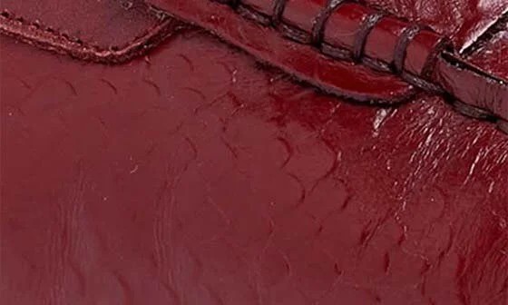 Jorge Croc Embossed Leather Driver - Image 6