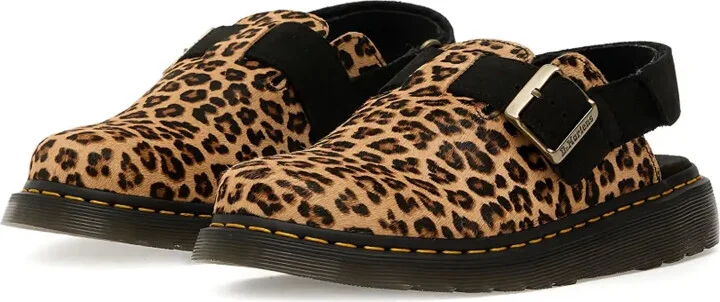 Jorge II leopard-print buckle mules - Image 2