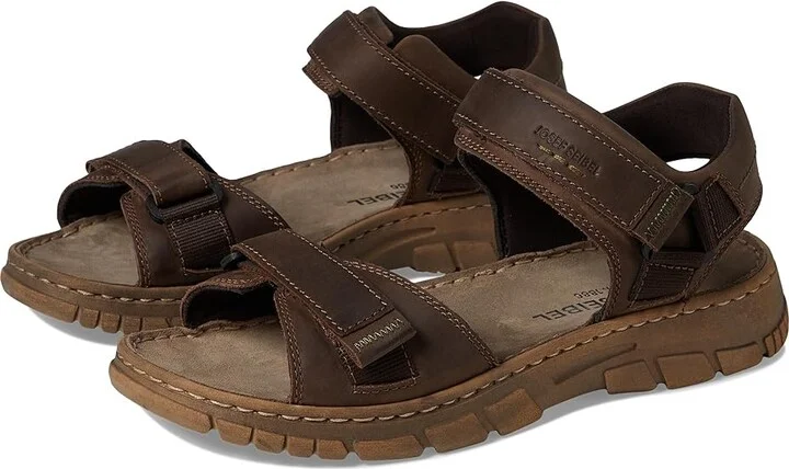 Josef Seibel Brendan 01 Men's Shoes Brown Kolonada : EU 43 (US Men's 9.5-10) M, Leather