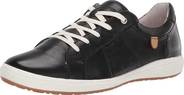 Josef Seibel Caren 01 Women's Lace up casual Shoes Black : EU 36 (US Women's 5-5.5) M, Leather - Image 2