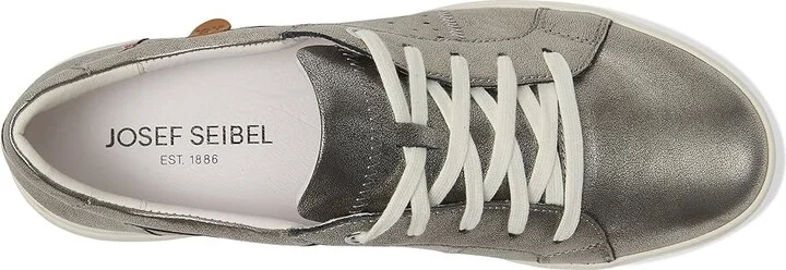 Josef Seibel Caren 01 Women's Lace up casual Shoes Platin : EU 36 (US Women's 5-5.5) M, Leather - Image 3