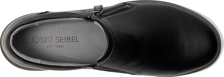 Josef Seibel Caren 23 Women's Flat Shoes Black : EU 38 (US Women's 7-7.5) M, Leather - Image 2