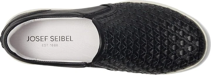 Josef Seibel Caren 72 Women's Flat Shoes Black : EU 42 (US Women's 11) M, Leather/Rubber - Image 2