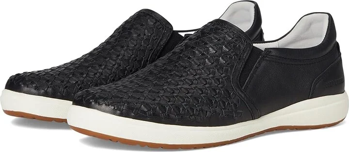 Josef Seibel Caren 72 Women's Flat Shoes Black : EU 42 (US Women's 11) M, Leather/Rubber