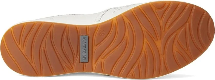 Josef Seibel Caren 72 Women's Flat Shoes White : EU 42 (US Women's 11) M, Leather/Rubber - Image 3