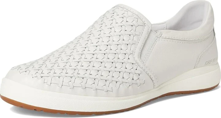 Josef Seibel Caren 72 Women's Flat Shoes White : EU 42 (US Women's 11) M, Leather/Rubber - Image 5