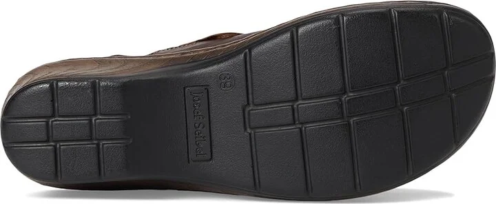 Josef Seibel Carole Women's Clog Shoes Marone Roma : EU 40 (US Women's 9-9.5) M, Leather - Image 3