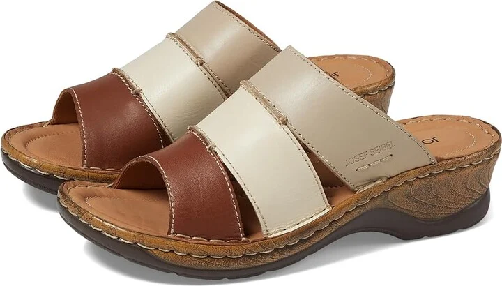 Josef Seibel Catalonia 86 Women's Shoes Cognac/Multi Nappa : EU 36 (US Women's 5-5.5) M, Leather