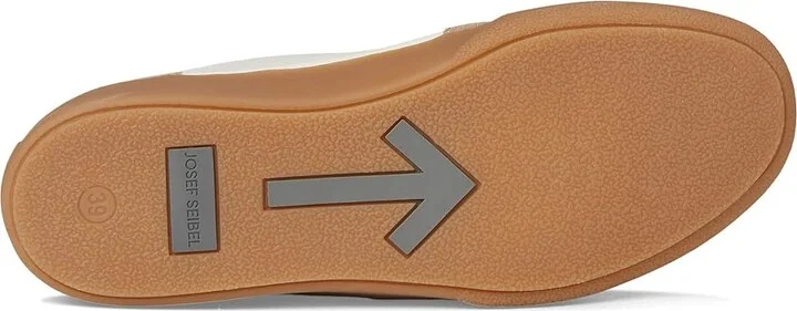 Josef Seibel Claire 27 Women's Flat Shoes White/Beige : EU 40 (US Women's 9-9.5) M, Leather/Rubber - Image 3