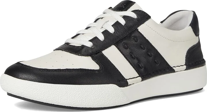 Josef Seibel Claire 27 Women's Flat Shoes White/Black : EU 37 (US Women's 6-6.5) M, Leather/Rubber - Image 5