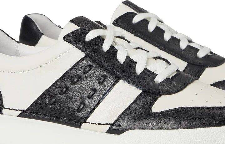 Josef Seibel Claire 27 Women's Flat Shoes White/Black : EU 37 (US Women's 6-6.5) M, Leather/Rubber - Image 7