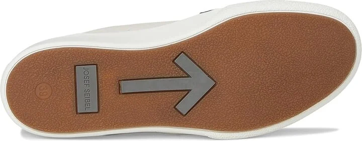 Josef Seibel Claire 27 Women's Flat Shoes White/Jeans : EU 37 (US Women's 6-6.5) M, Leather/Rubber - Image 3