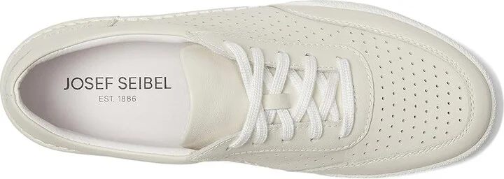 Josef Seibel Claire 29 Women's Flat Shoes White : EU 38 (US Women's 7-7.5) M, Leather/Rubber - Image 2