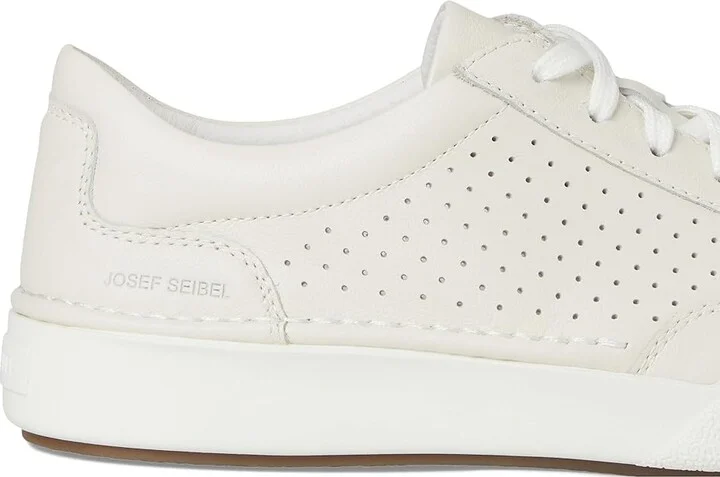 Josef Seibel Claire 29 Women's Flat Shoes White : EU 38 (US Women's 7-7.5) M, Leather/Rubber - Image 7