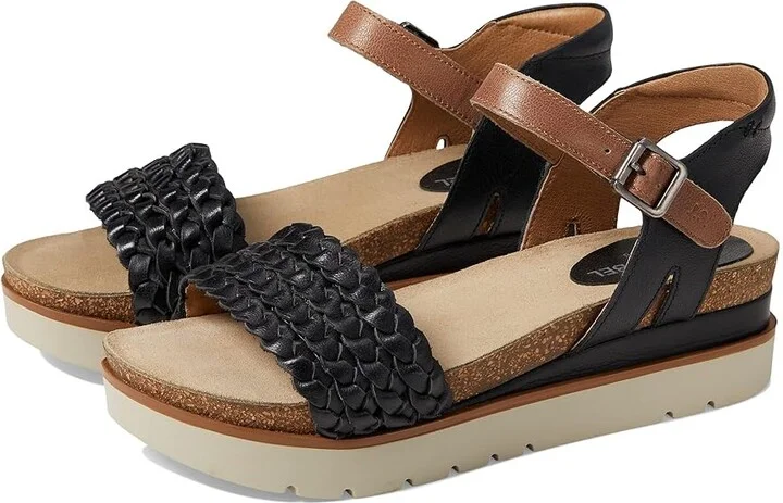 Josef Seibel Clea 16 Women's Shoes Black/Kombi Belluno/Belluno : EU 36 (US Women's 5-5.5) M, Leather