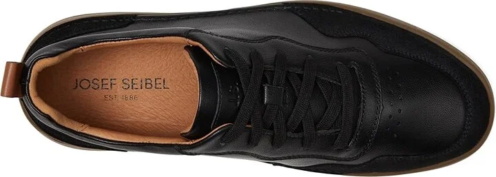 Josef Seibel Cleve 01 Men's Shoes Black Male/Suede : EU 44 (US Men's 10.5) M, Leather - Image 2