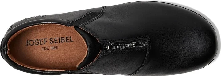 Josef Seibel Darla 09 Women's Flat Shoes Black : EU 37 (US Women's 6-6.5) M, Cork/Latex/Leather - Image 2