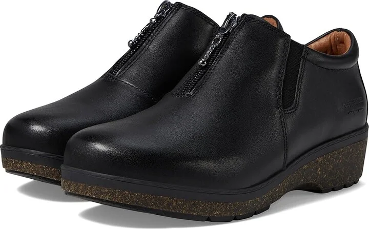 Josef Seibel Darla 09 Women's Flat Shoes Black : EU 37 (US Women's 6-6.5) M, Cork/Latex/Leather