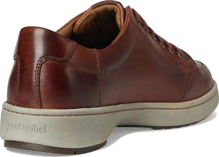 Josef Seibel David 03 Men's Shoes Cognac Kombi : EU 41 (US Men's 7.5-8) M, Leather - Image 4