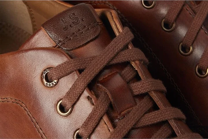 Josef Seibel David 03 Men's Shoes Cognac Kombi : EU 41 (US Men's 7.5-8) M, Leather - Image 7