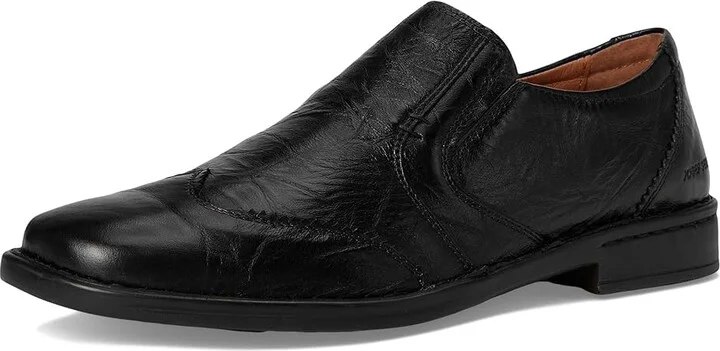 Josef Seibel Douglas Men's Slip on Shoes Bozen Black : EU 41 (US Men's 7.5-8) M, Leather - Image 6