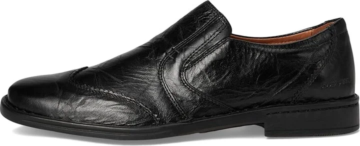Josef Seibel Douglas Men's Slip on Shoes Bozen Black : EU 41 (US Men's 7.5-8) M, Leather - Image 7