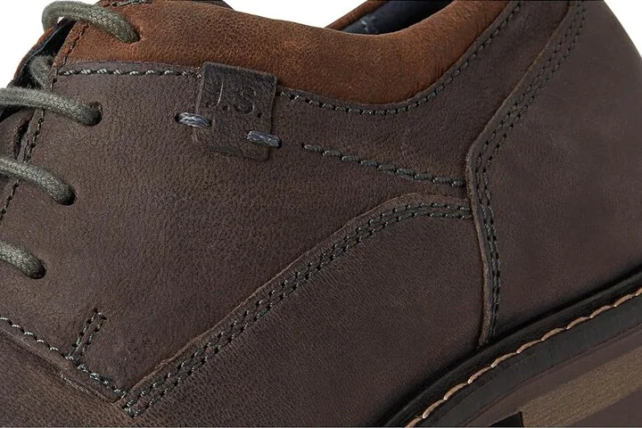 Josef Seibel Earl 05 Men's Shoes Dark Grey/Kombi : EU 41 (US Men's 7.5-8) M, Leather - Image 8