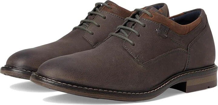 Josef Seibel Earl 05 Men's Shoes Dark Grey/Kombi : EU 41 (US Men's 7.5-8) M, Leather