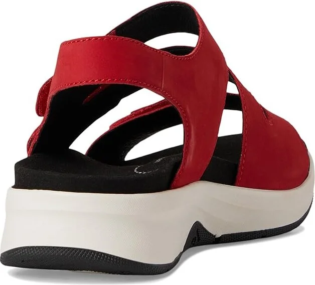 Josef Seibel Estelle 03 Women's Sandals Red : EU 37 (US Women's 6-6.5) M, Leather/Rubber - Image 4