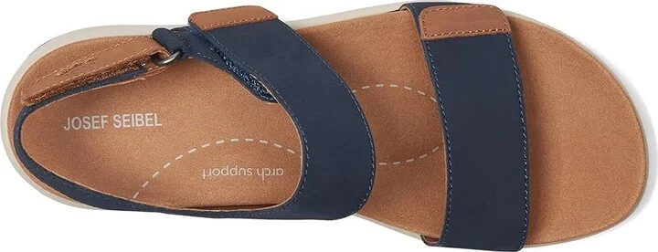 Josef Seibel Estelle 04 Women's Sandals Ocean : EU 36 (US Women's 5-5.5) M, Leather - Image 2