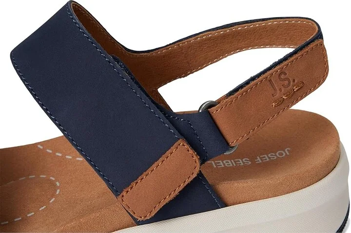 Josef Seibel Estelle 04 Women's Sandals Ocean : EU 36 (US Women's 5-5.5) M, Leather - Image 7
