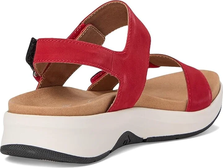 Josef Seibel Estelle 04 Women's Sandals Red : EU 42 (US Women's 11) M, Leather - Image 4