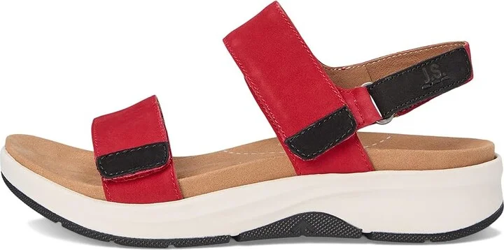 Josef Seibel Estelle 04 Women's Sandals Red : EU 42 (US Women's 11) M, Leather - Image 6