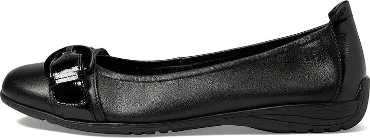 Josef Seibel Fenja 23 Women's Flat Shoes Black : EU 36 (US Women's 5-5.5) M, Leather - Image 6
