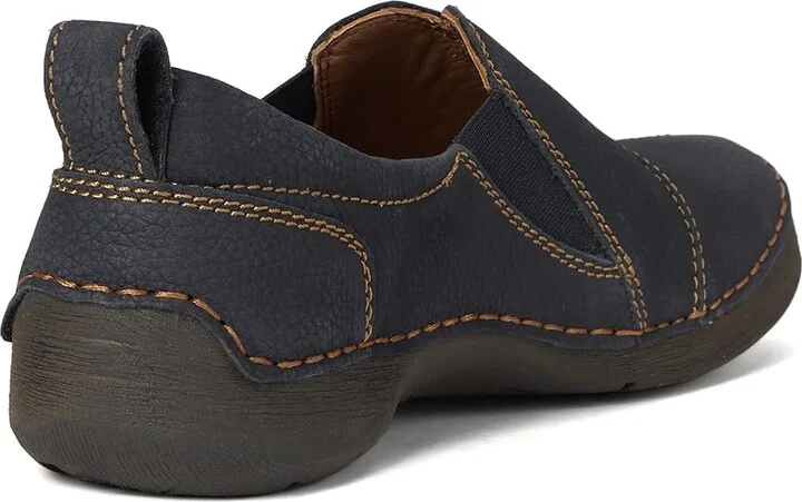 Josef Seibel Fergey 49 Women's Flat Shoes Ocean : EU 37 (US Women's 6-6.5) M, Leather - Image 4