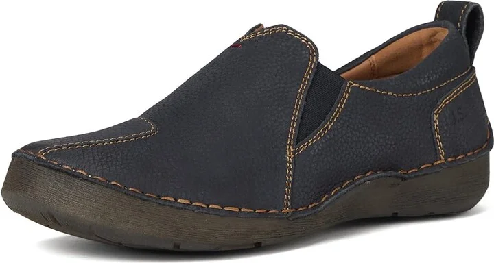 Josef Seibel Fergey 49 Women's Flat Shoes Ocean : EU 37 (US Women's 6-6.5) M, Leather - Image 5