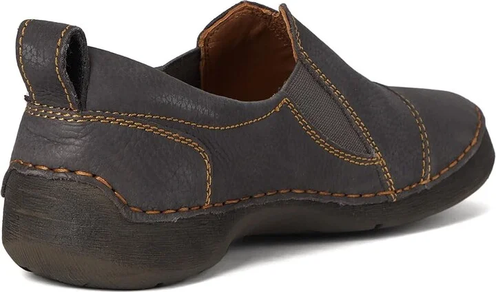 Josef Seibel Fergey 49 Women's Flat Shoes Titan : EU 37 (US Women's 6-6.5) M, Leather - Image 4