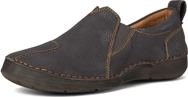 Josef Seibel Fergey 49 Women's Flat Shoes Titan : EU 37 (US Women's 6-6.5) M, Leather - Image 5