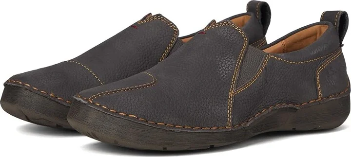 Josef Seibel Fergey 49 Women's Flat Shoes Titan : EU 37 (US Women's 6-6.5) M, Leather