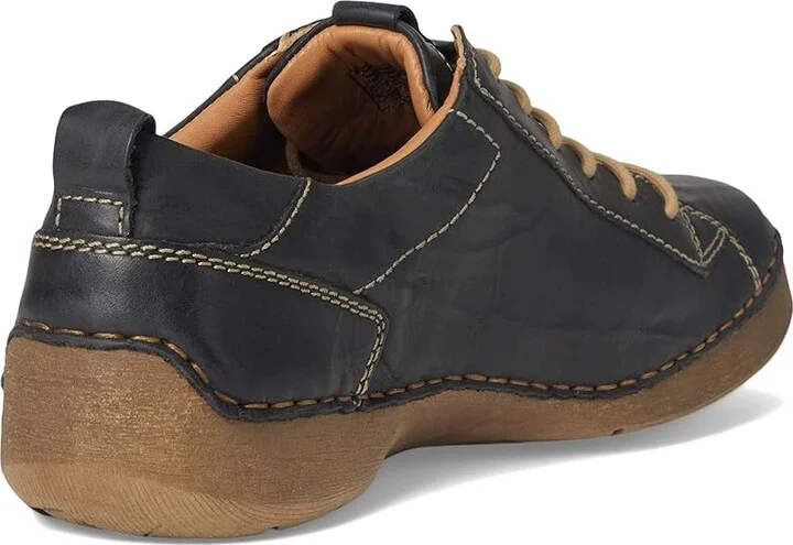 Josef Seibel Fergey 56 Women's Shoes Black Capri : EU 36 (US Women's 5-5.5) M, Leather - Image 4