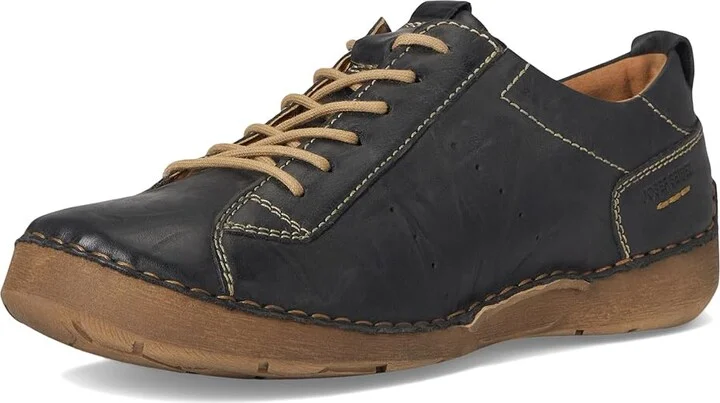 Josef Seibel Fergey 56 Women's Shoes Black Capri : EU 36 (US Women's 5-5.5) M, Leather - Image 5