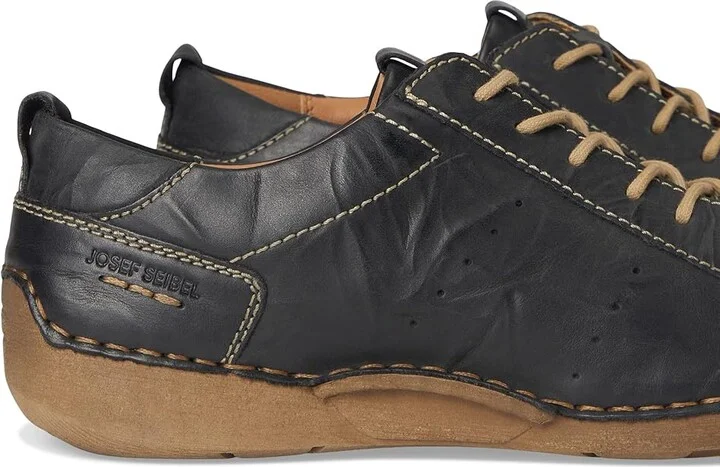 Josef Seibel Fergey 56 Women's Shoes Black Capri : EU 36 (US Women's 5-5.5) M, Leather - Image 7