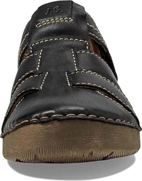 Josef Seibel Fergey 59 Women's Shoes Black Navomi : EU 37 (US Women's 6-6.5) M, Leather - Image 2