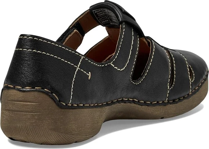 Josef Seibel Fergey 59 Women's Shoes Black Navomi : EU 37 (US Women's 6-6.5) M, Leather - Image 4