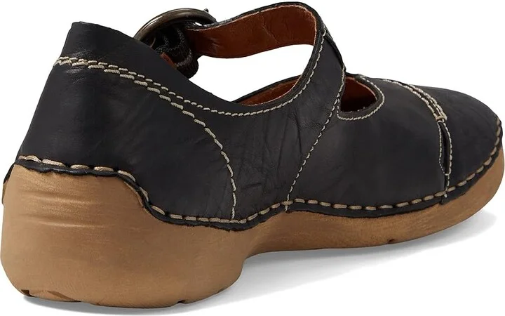 Josef Seibel Fergey 80 Women's Shoes Black Capri : EU 36 (US Women's 5-5.5) M, Leather - Image 4