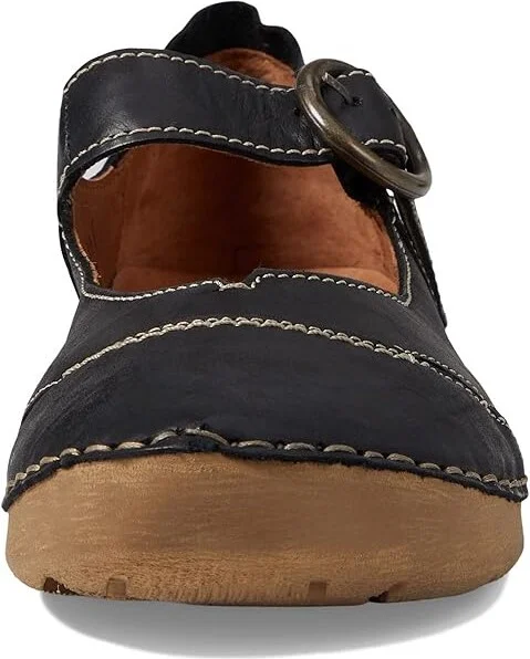 Josef Seibel Fergey 80 Women's Shoes Black Capri : EU 36 (US Women's 5-5.5) M, Leather - Image 5